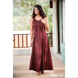 HolyClothing Fiona Red Maxi Dress 2X